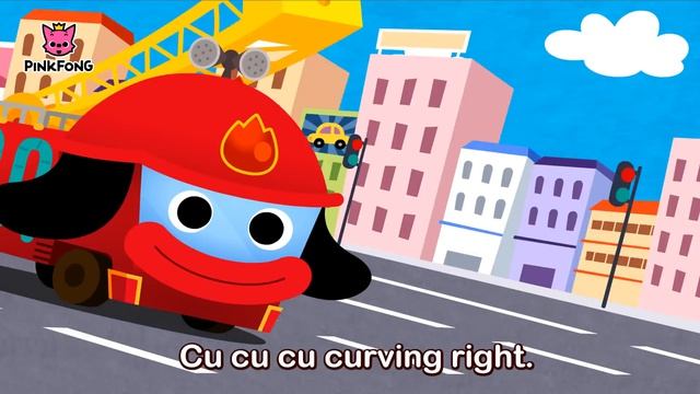 Песня про пожарную машину | Песни про машины | Песни Pinkfong для детей
