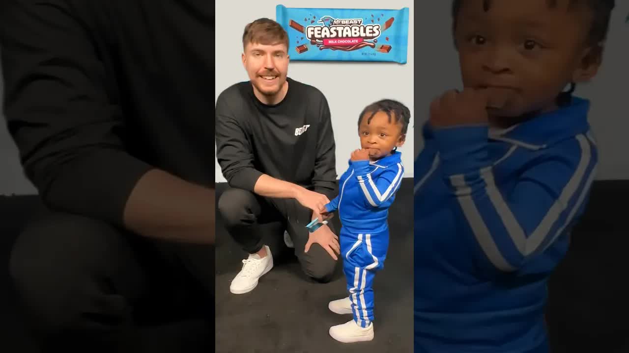 Люди с 1 до 100 Лет Пробуют Мой Шоколад (Мистер Бист | Mr. Beast | Mr.Beast)