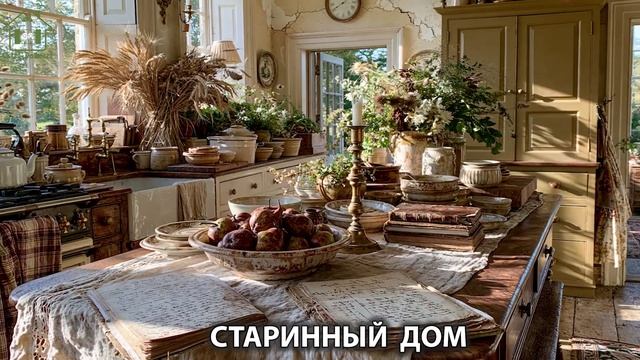 Старинный дом элегантный и что внутри  (8)
