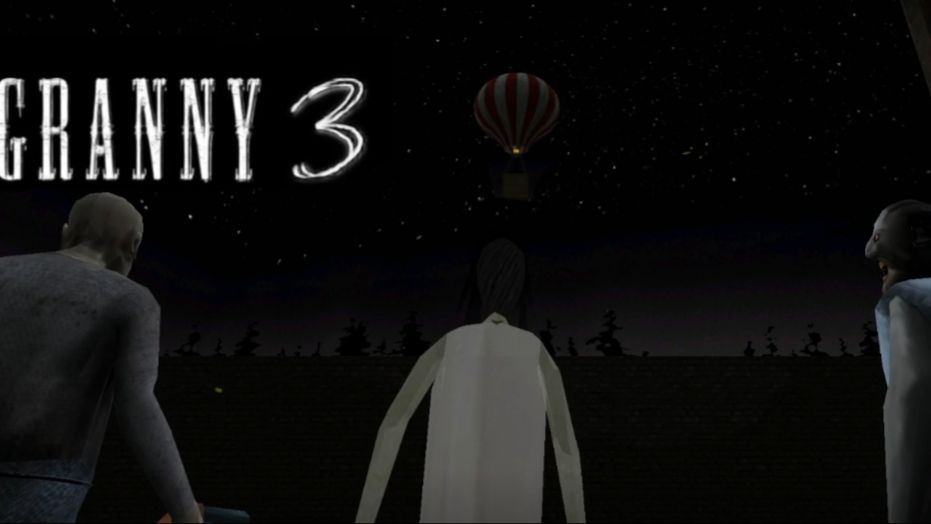 GRANNY 3: новый способ побега / улетела на воздушном шаре