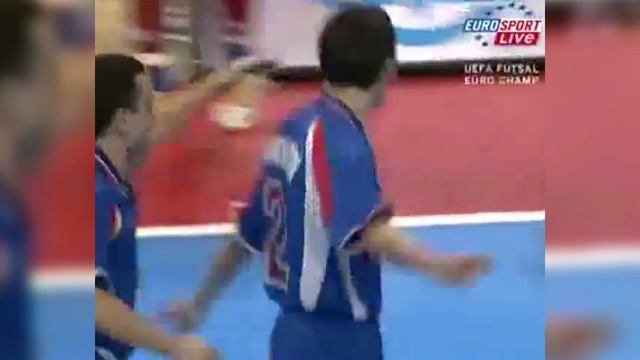 Первый гол Владислава Шаяхметова ЧЕ -2005 Россия-Италия -4:2