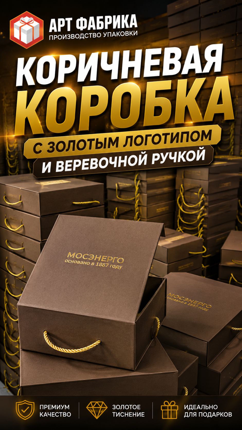 ⚡️ Корпоративная упаковка с характером бренда