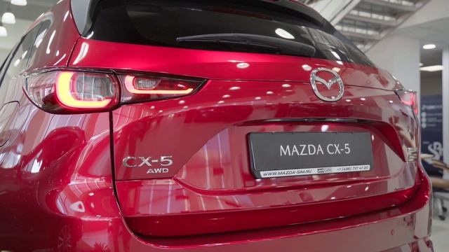 Mazda CX5  красная