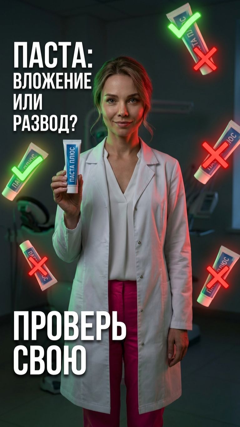  Твоя паста  вложение или слив денег?