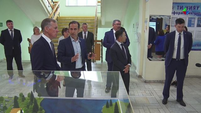 Лесной посетил заместитель генерального директора Госкорпорации «Росатом» Александр Горовой