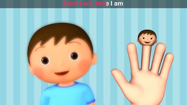 Пальчиковая семья | Учимся с Little Baby Bum | Детские стишки для малышей | Песни для детей