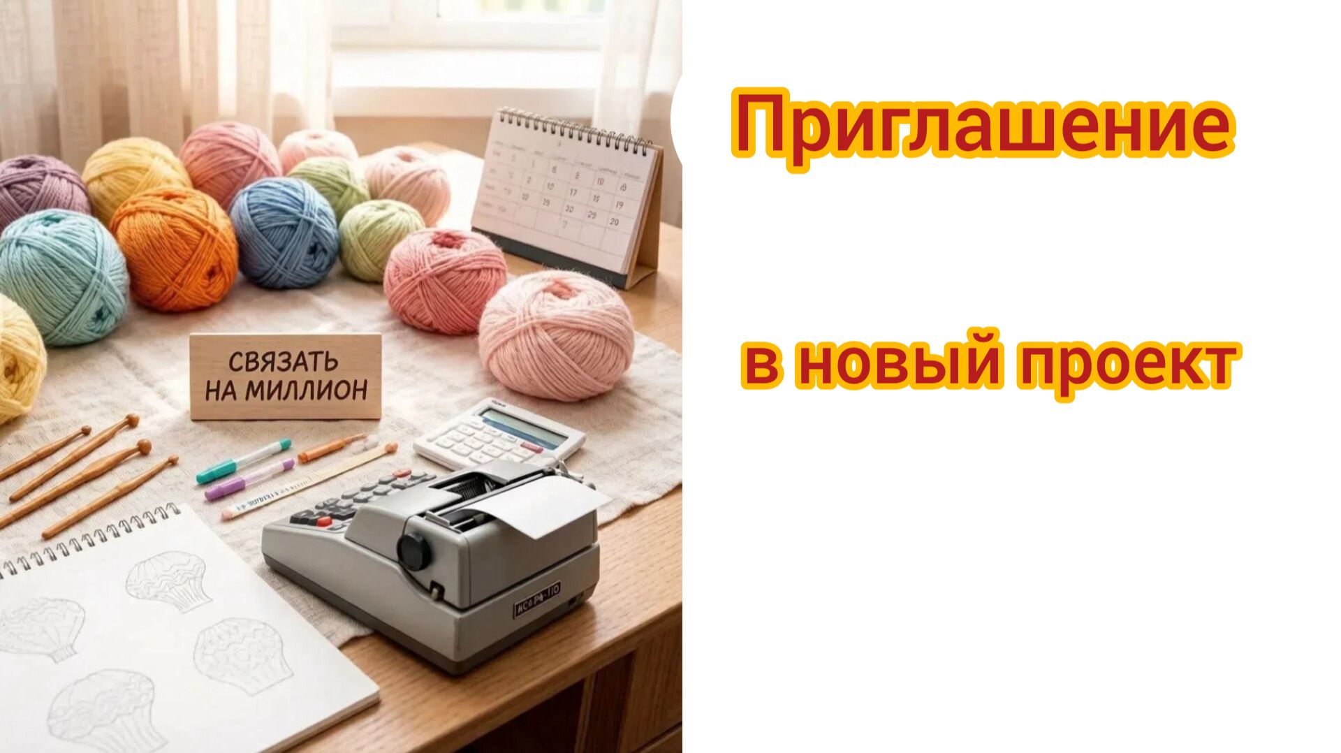 Приглашение в новый проект