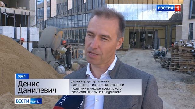 Межвузовский кампус в Орле готов более чем наполовину
