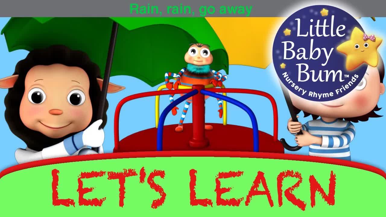 Дождик, дождик, уходи | Учимся с Little Baby Bum | Детские стишки для малышей | Песни для детей