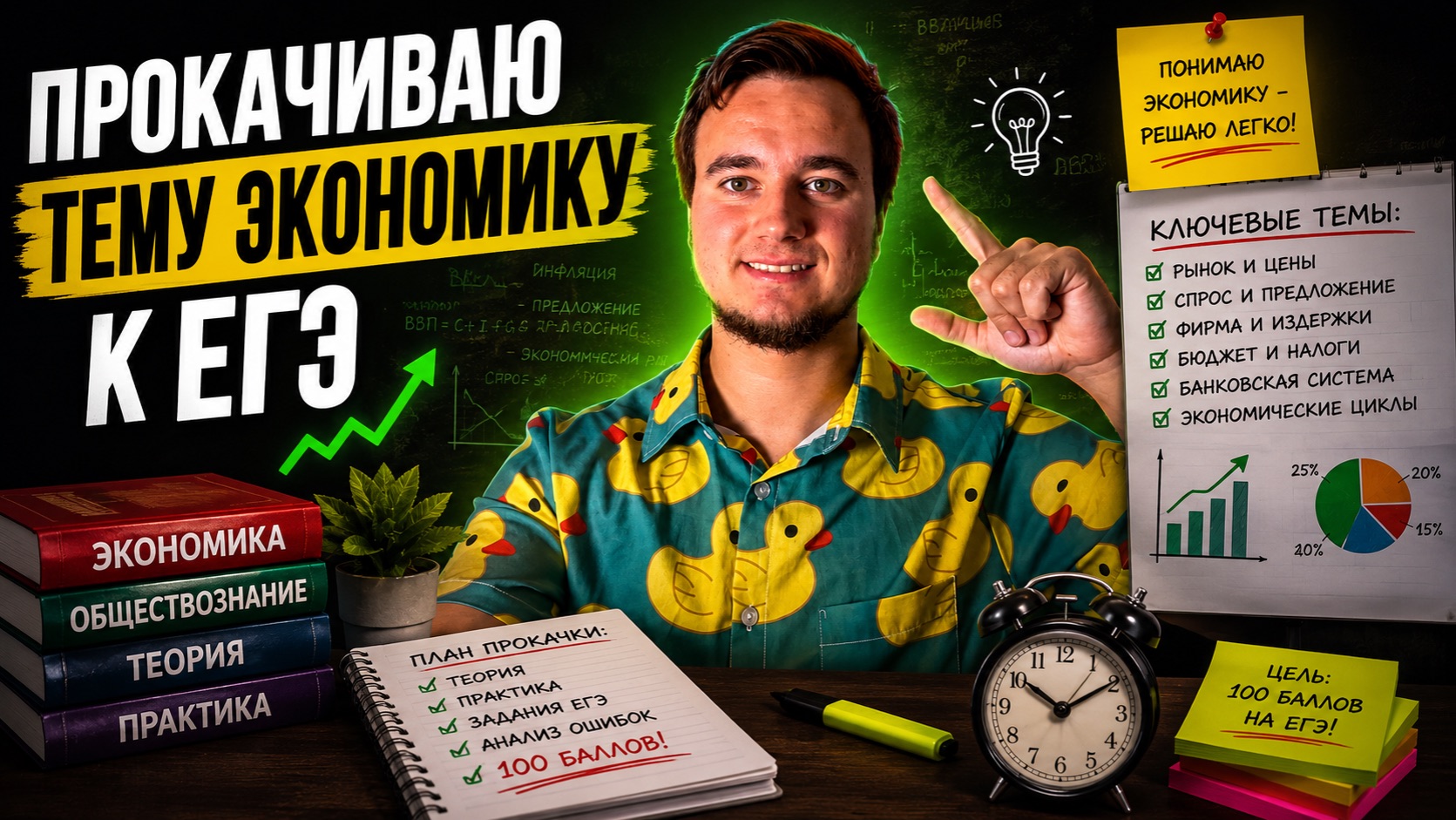 Прокачиваю тему экономика для ЕГЭ