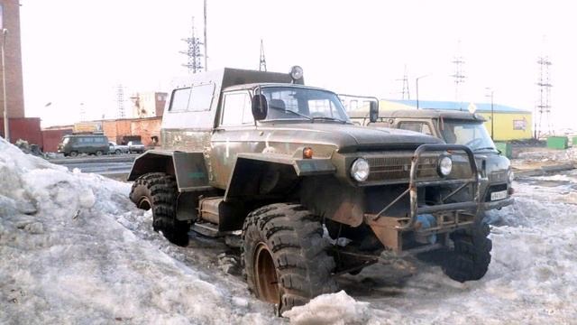 #1781.#ВЕЗДЕХОД ИЗ МОСКВИЧА СВОИМИ РУКАМИ[НD](АВТО БЛОГ 2017)