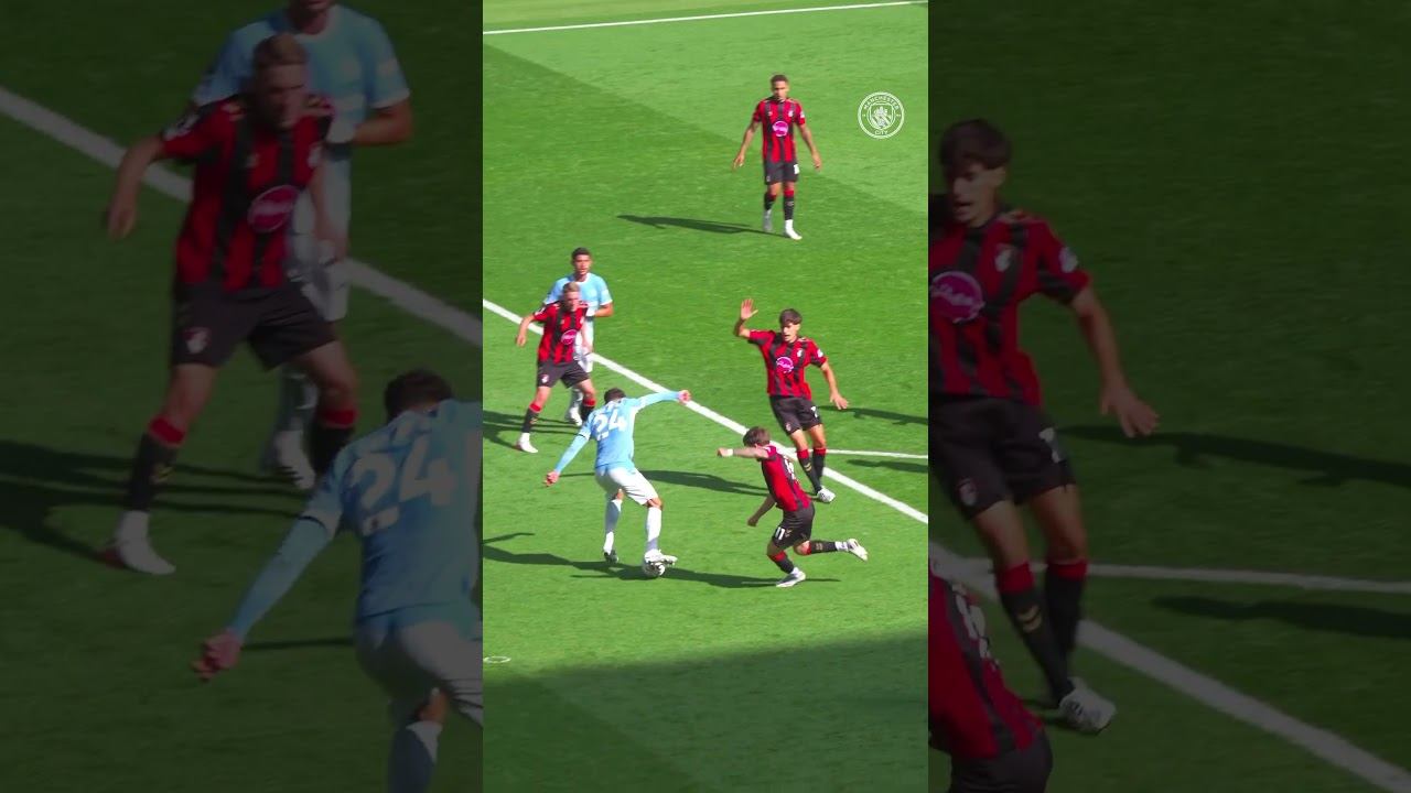 WHAT A WINNER #mancity #gvardiol #cherki #goals #premierleague #winner