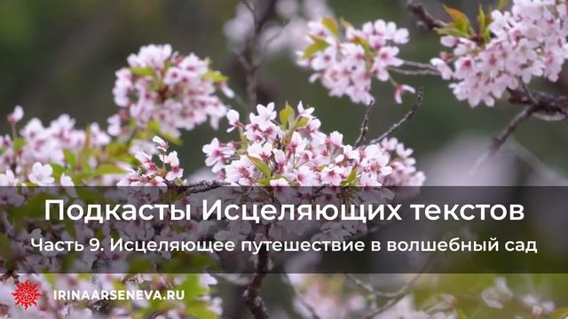 Исцеляющее путешествие в волшебный сад | Подкаст исцеляющих текстов | Часть 9