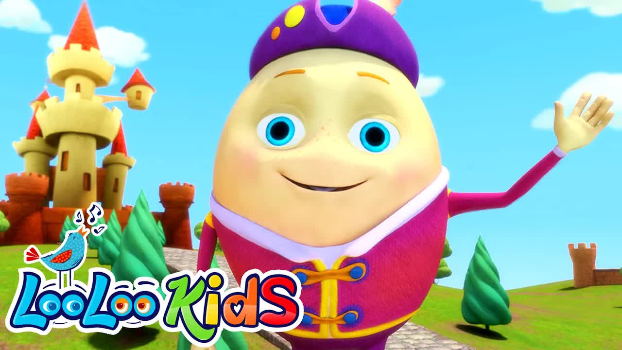 Шалтай-Болтай - S1EP27 ЛУЧШИЕ песни для детей | Песни LooLoo Kids для детей