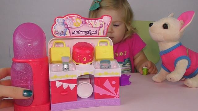 Распаковка игрушек ШОПКИНС Магазин Косметики 3 Сезон Распаковка Shopkins