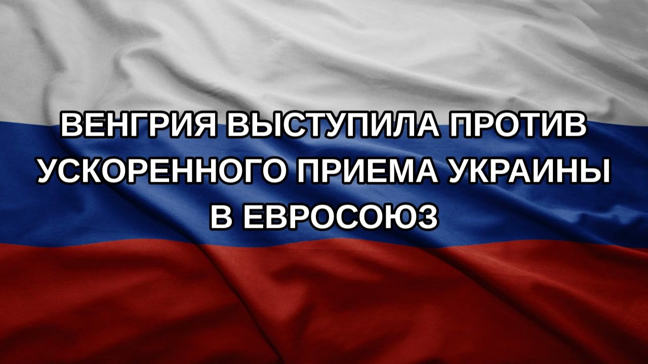 Венгрия выступила против ускоренного приема Украины в Евросоюз