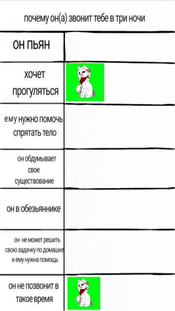 заполняйте :3