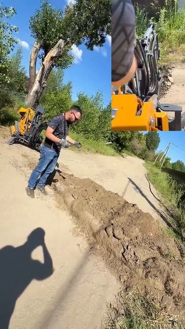 Думали техника подвела... а это просто грунт за рамками технического потенциала экскаватора ДИКТУМ