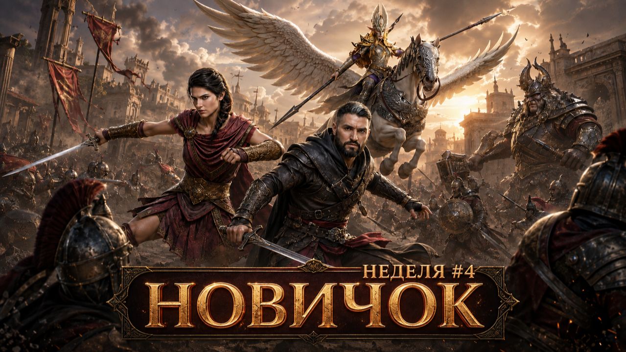 НОВИЧОК - НЕДЕЛЯ #4 | 3х АССАСИНОВ ЗАБРАЛ | РЕЙД 3 - 19 | СЛОЖНЫЙ РАЗЛОМ |  Watcher Of Realms #wor