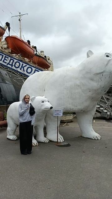 Бассет: у ледокола Красин...