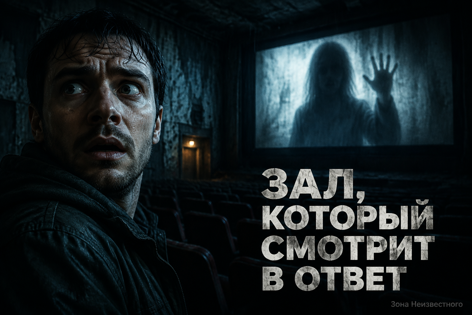 Проектор заброшенного кинотеатра включился без электричества