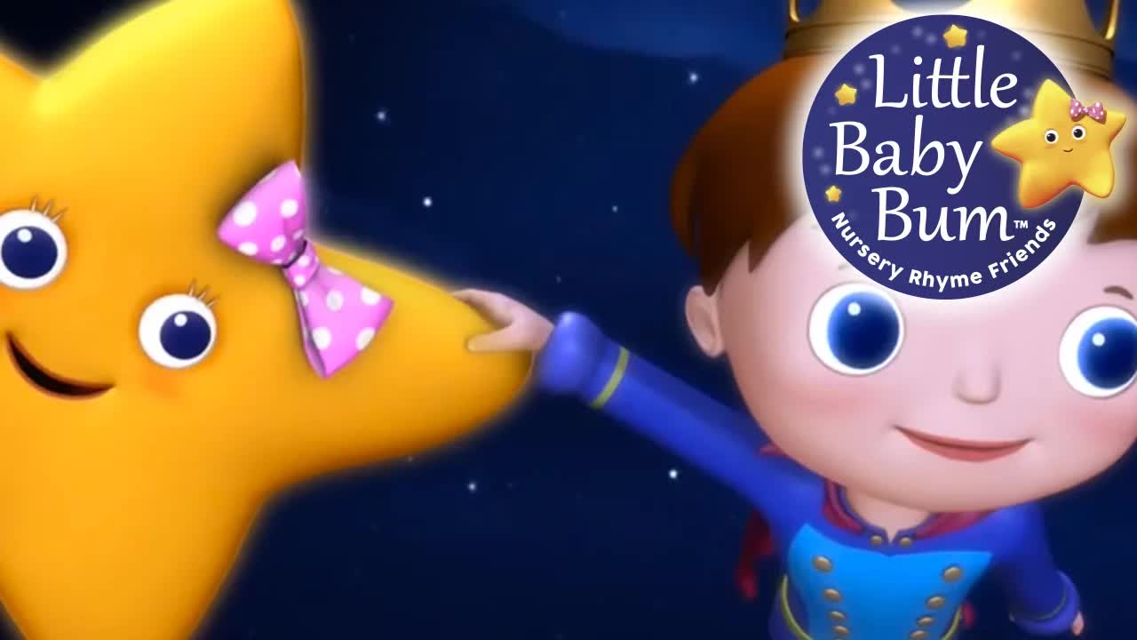 Мерцай, мерцай, звёздочка | LittleBabyBum - Детские стишки для малышей! Азбука и цифры | LBB