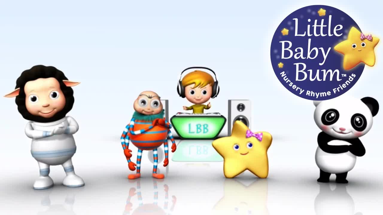 Если ты счастлив и ты это знаешь  Детские стишки для малышей от LittleBabyBum - Азбука и цифры