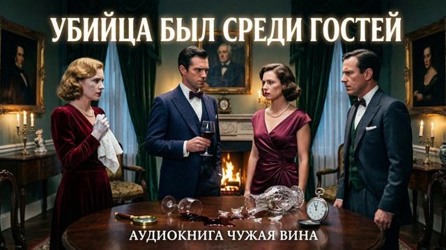 Убийца был среди гостей. Аудиокнига Чужая вина
