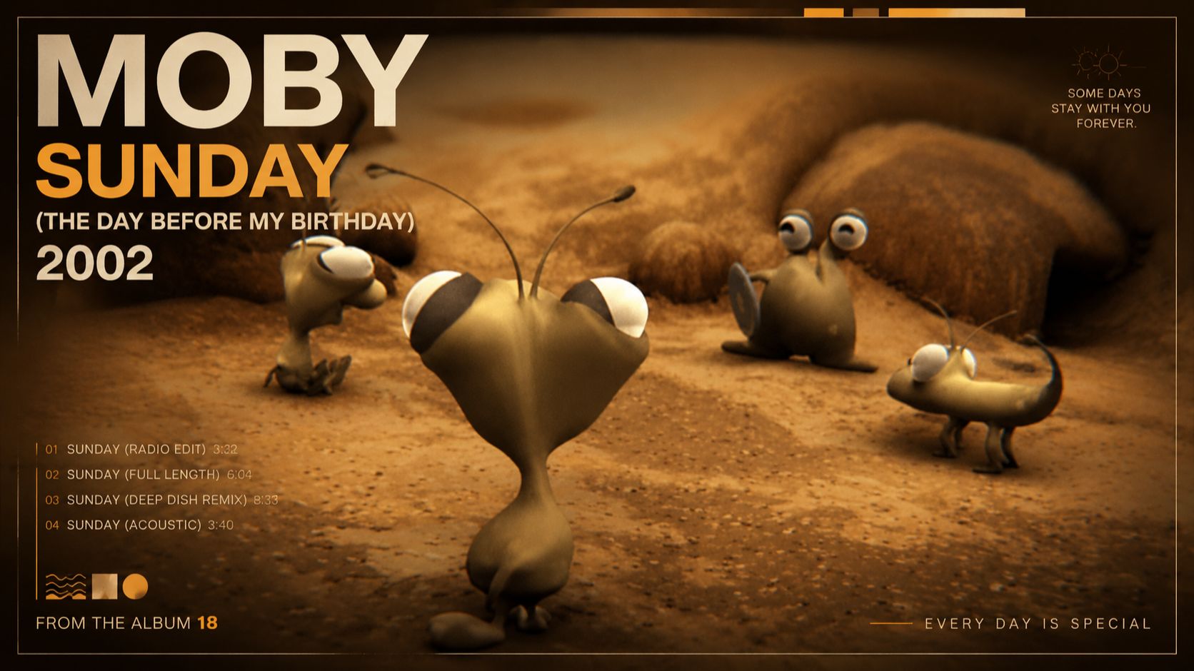 Moby - Sunday (The Day Before My Birthday, 2002) ᵁᴴᴰ
