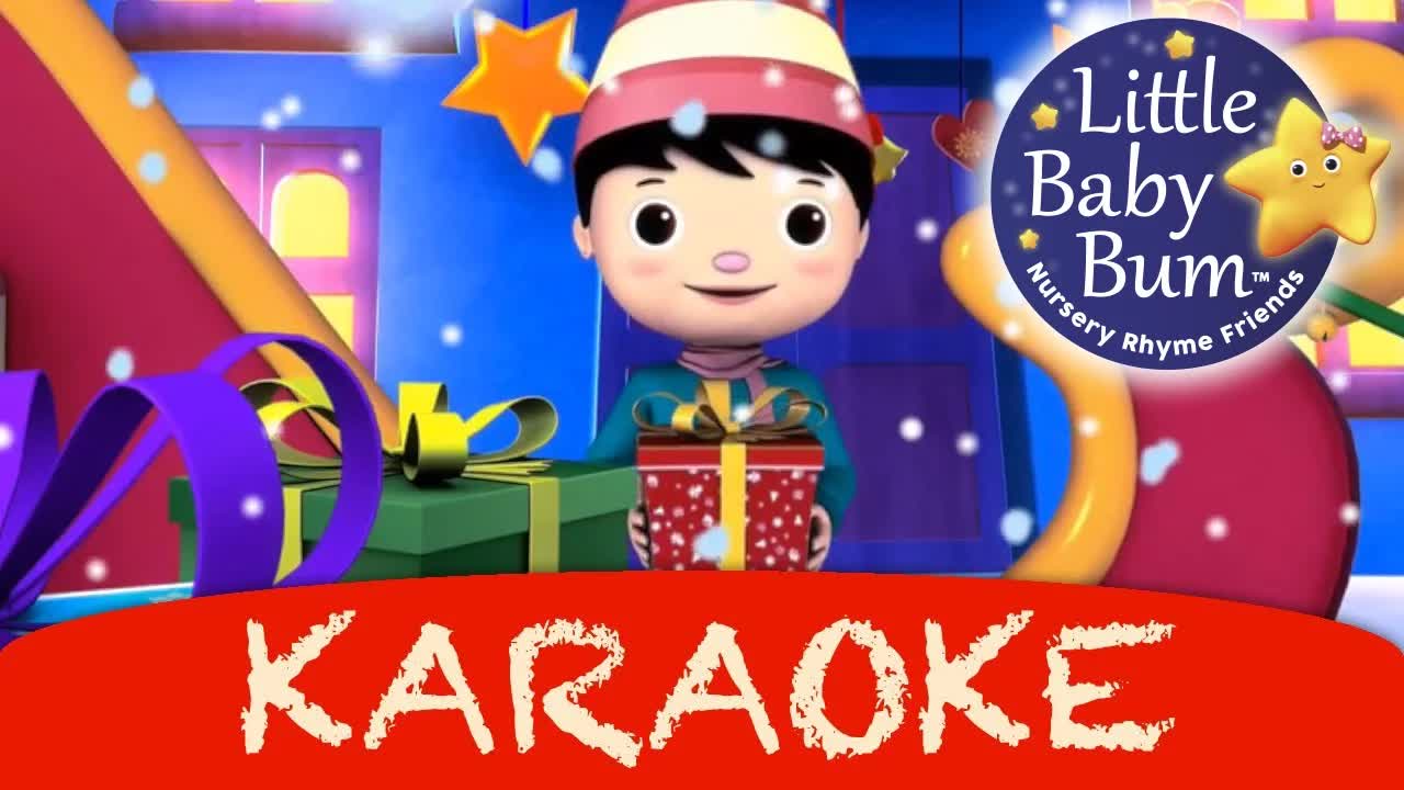 Jingle Bells | Караоке версия с текстом HD от LittleBabyBum!
