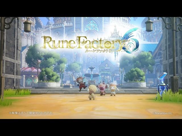 Rune Factory 6 - Work-in-Progress Video