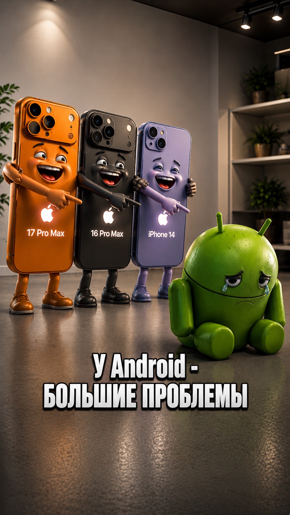 У Android устройств - ПРОБЛЕМА...