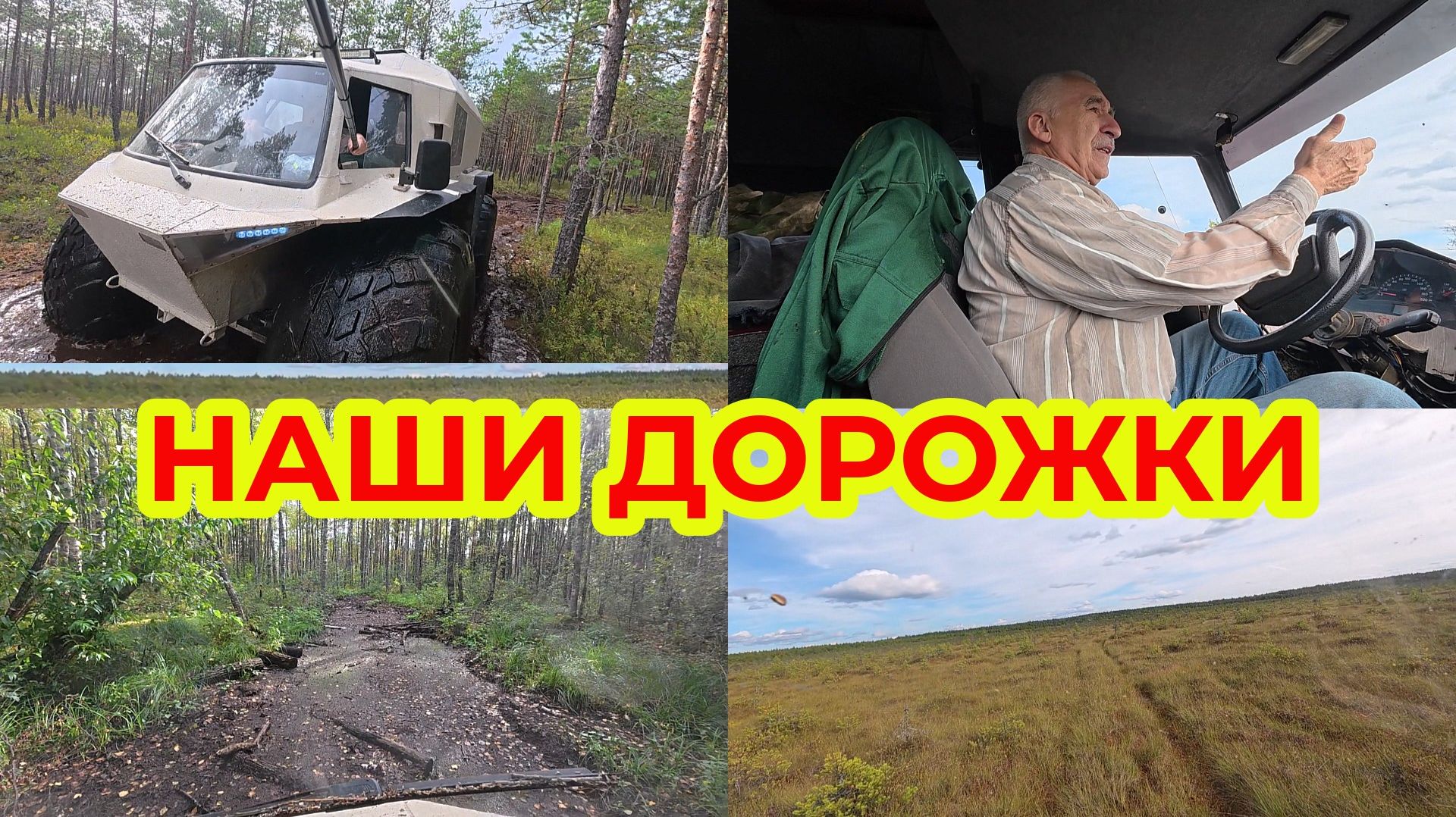 Дорожка для Вездехода. Болото Ягодки и Грибки