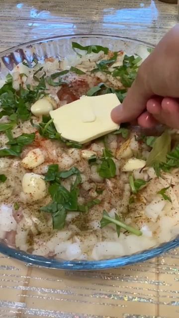 Томленая курица 