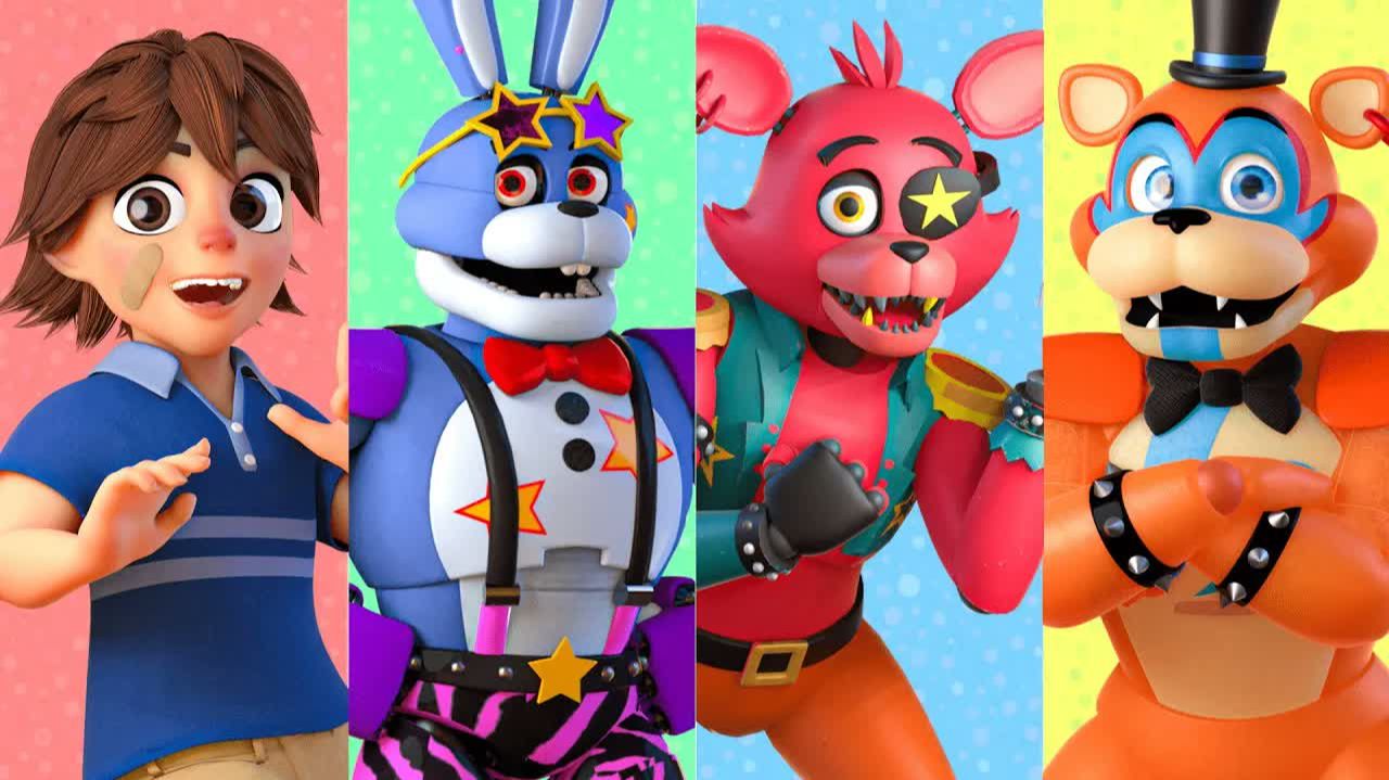 МИШКА ФРЕДДИ  ГОЛОДНАЯ ЧИКА!  FNaF Security Breach  Анимации на русском