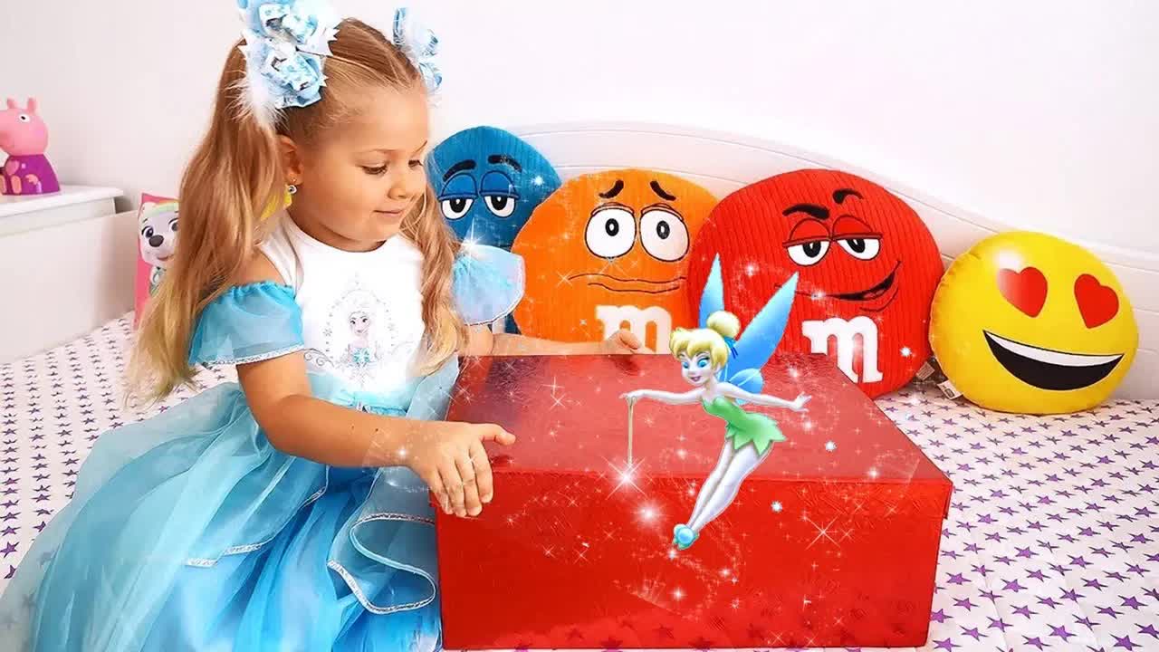 Диана и волшебная коробка для девочек