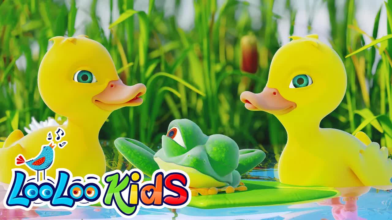 Пять маленьких уточек - S1EP31 ЛУЧШИЕ песни для детей | LooLoo Kids Песни для детей
