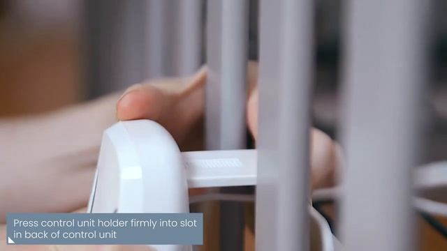 Установка монитора дыхания Babysense 7 Plus в детской в кроватке