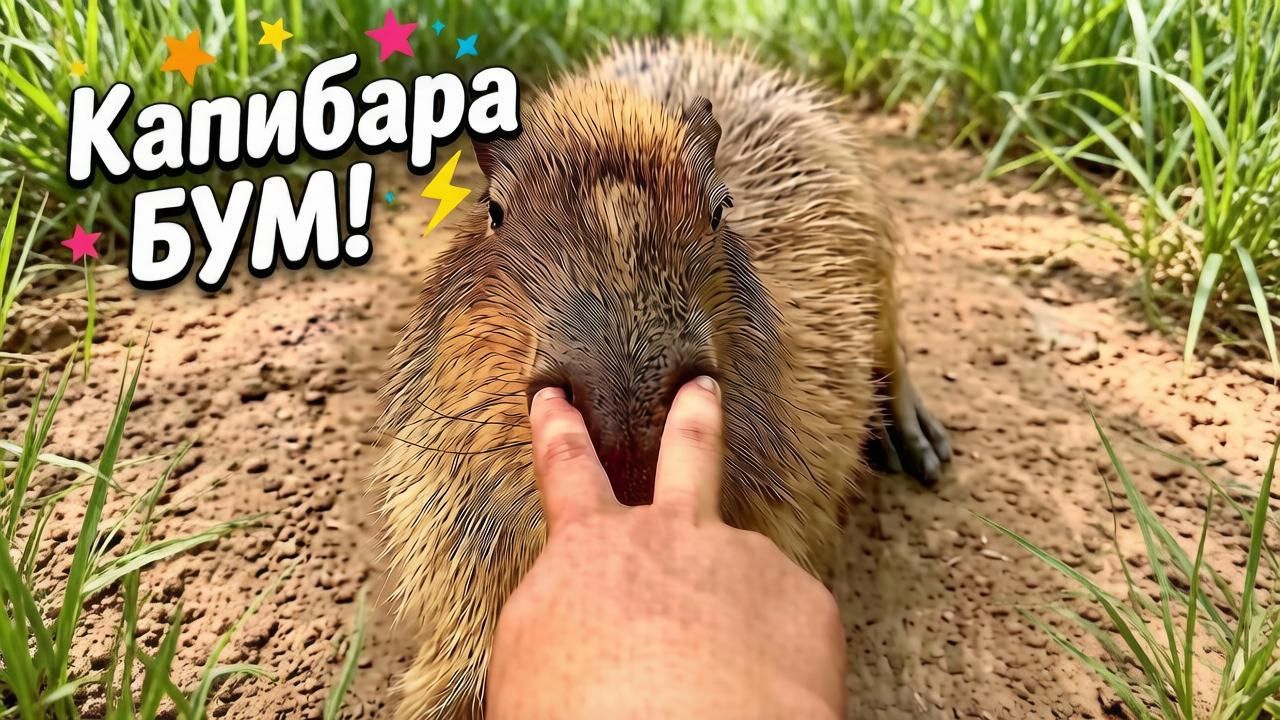 Самые смешные капибары! 😆