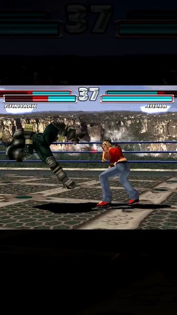 Теккен Tekken Брайан Ганджак против Мишель Джулии