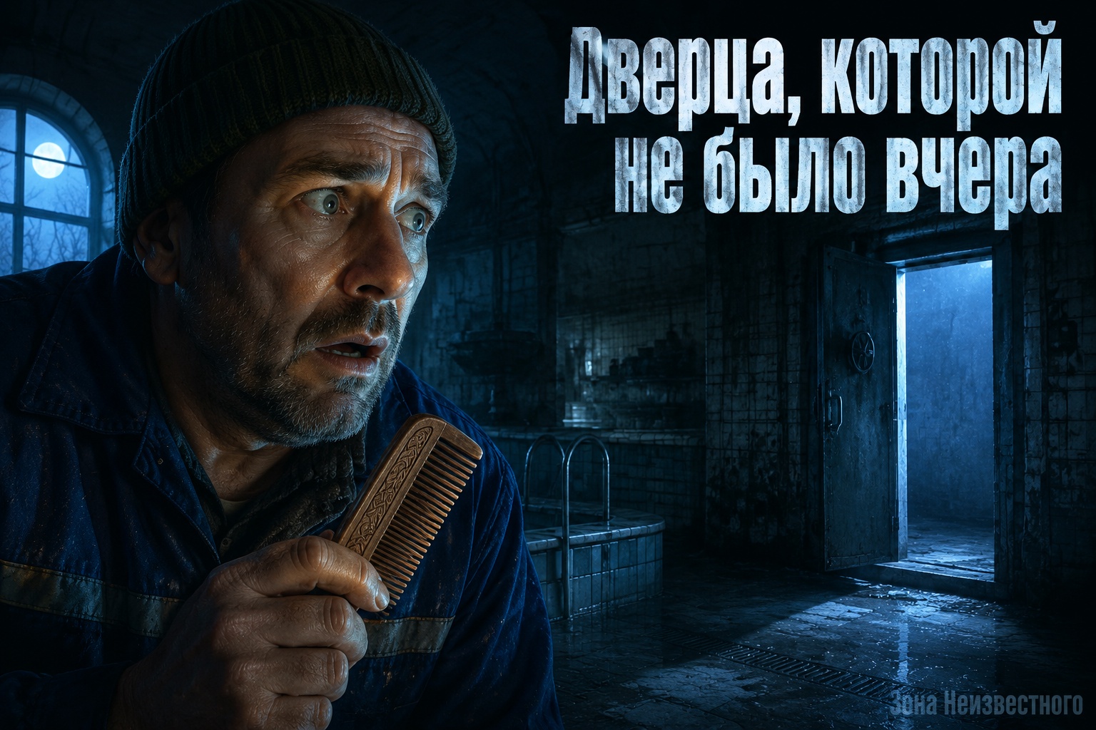 Дверь, которой не было на плане старой бани