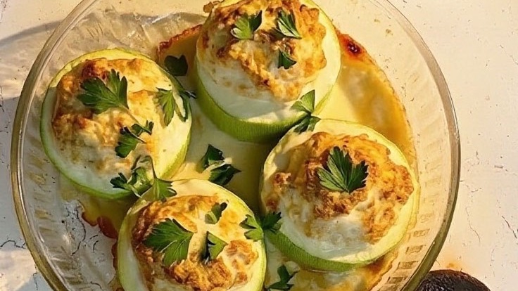 Фаршированный кабачок ПП‑версия: вкусно, полезно, без лишних калорий