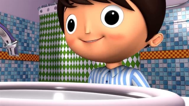 Вот так мы чистим зубы | Детские стишки для малышей от LittleBabyBum - Азбука и цифры