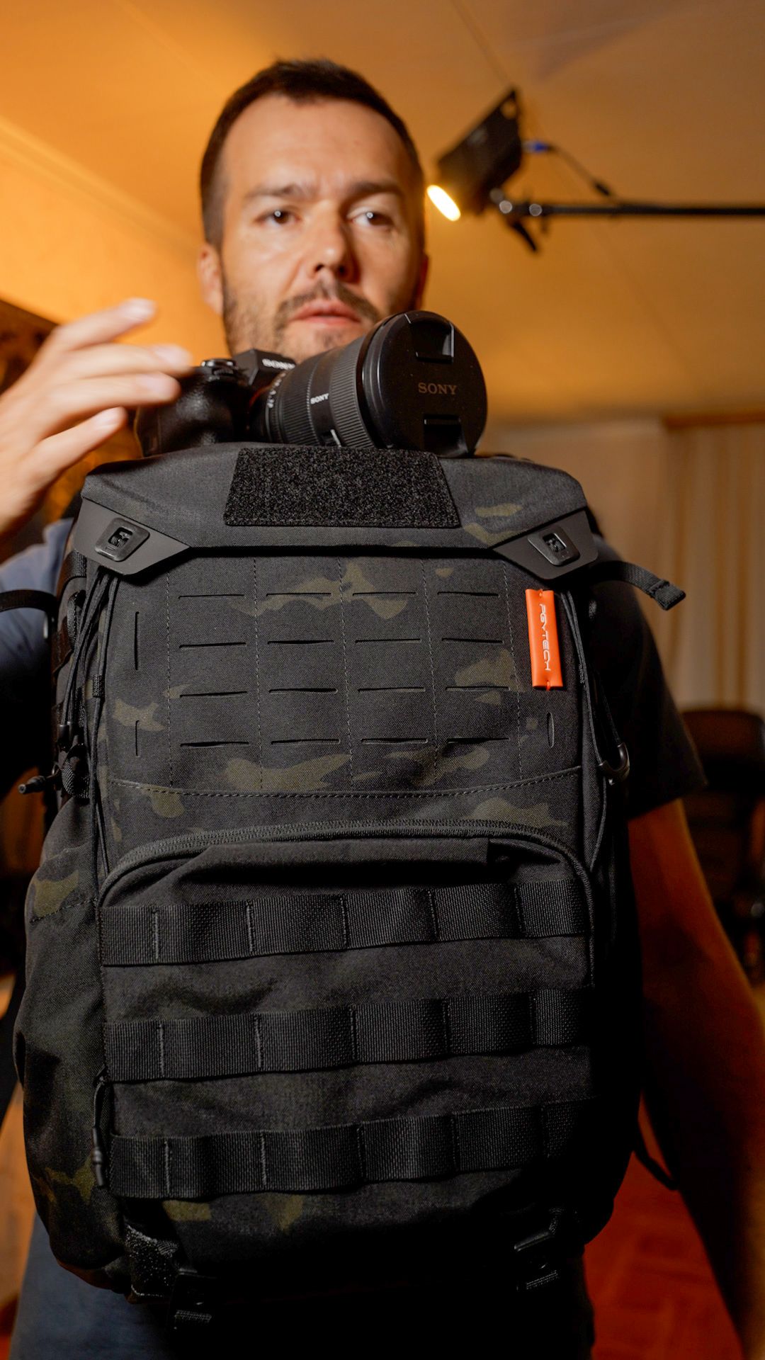 Идеальный фоторюкзак PGYTECH OneMo Tactical 25L Тёмный камуфляж рюкзак видеооператора, фотографа