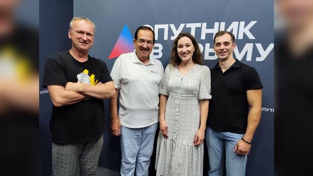 Владимир Косов, Ксения Митковская и Виктор Феклушин в ток-шоу 