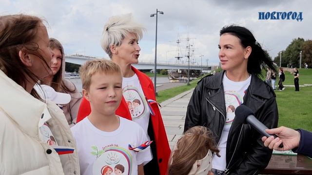 Семейная игра Будь в движении показала физическую подготовку и знания новгородцев