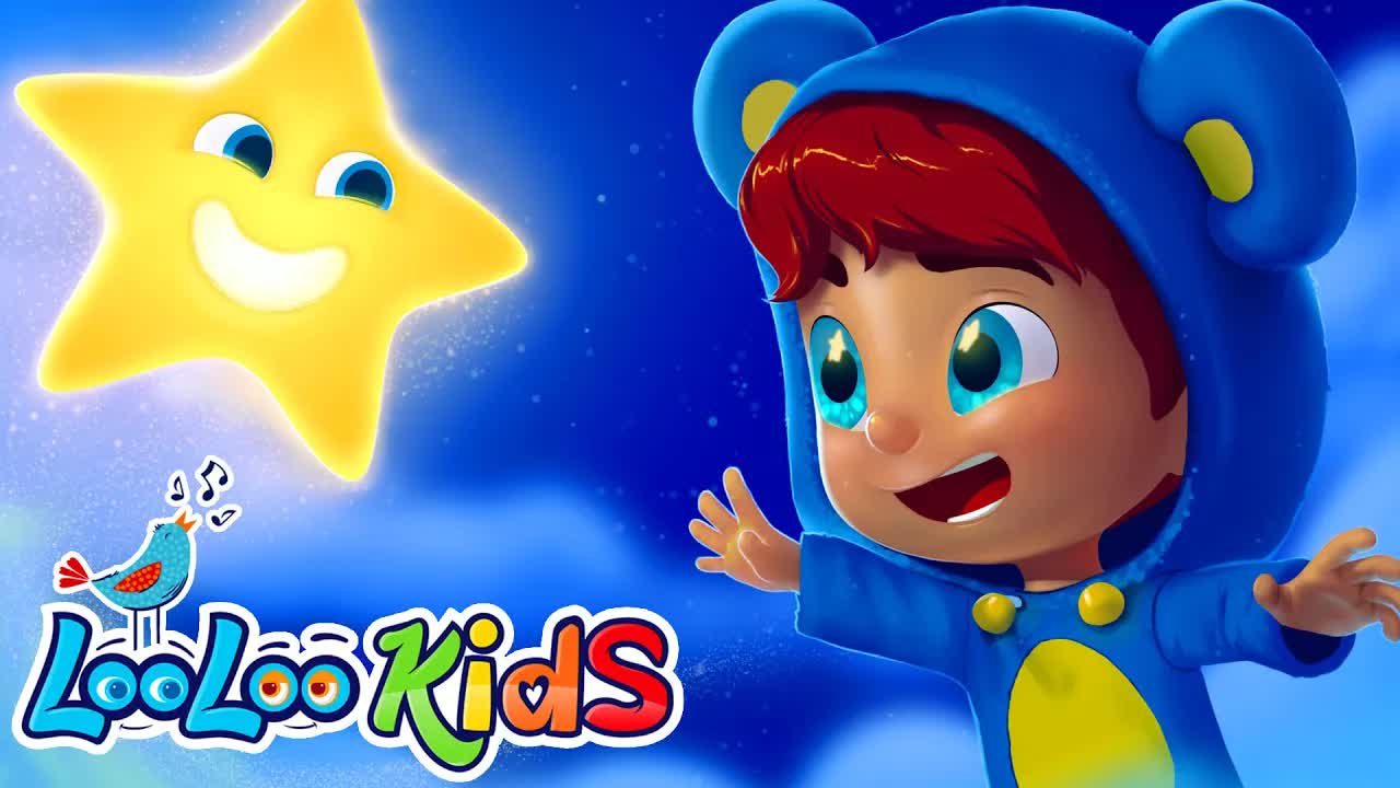  Мерцай мерцай звёздочка  Колыбельная для ДЕТЕЙ  LooLoo Kids