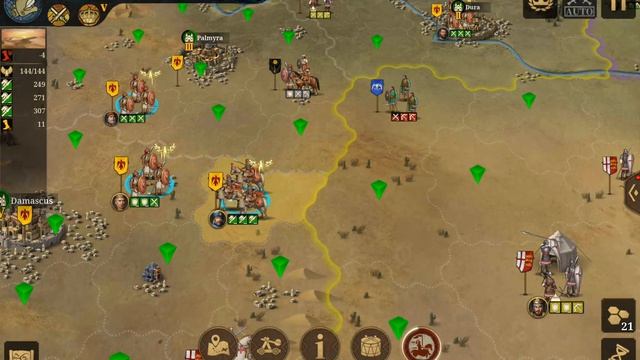 Conquest As The Ayyubid Dynasty In Crusades Mode In The Game 
