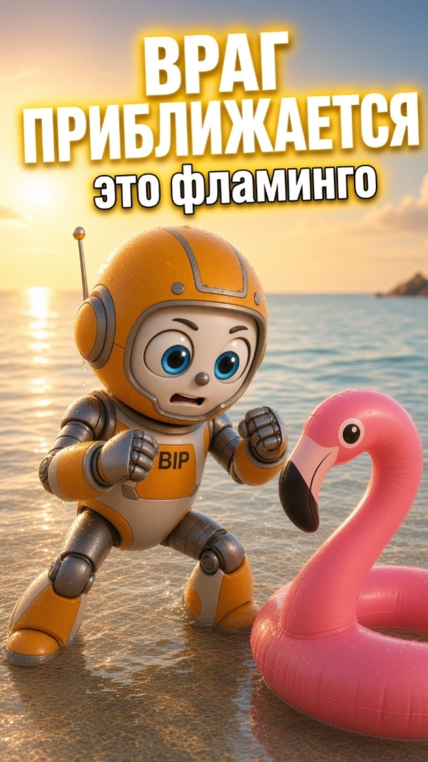Враг приближается… это фламинго #Shorts