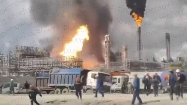⚡️Пожар случился на готовящемся к запуску Амурском газохимическом комплексе, — СМИ